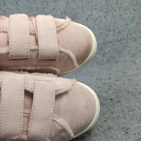 Ugg Australia Alix Spill Seam Womens Size 7 Shoes Pink Suede Leather Seashell - Picture 6 of 14